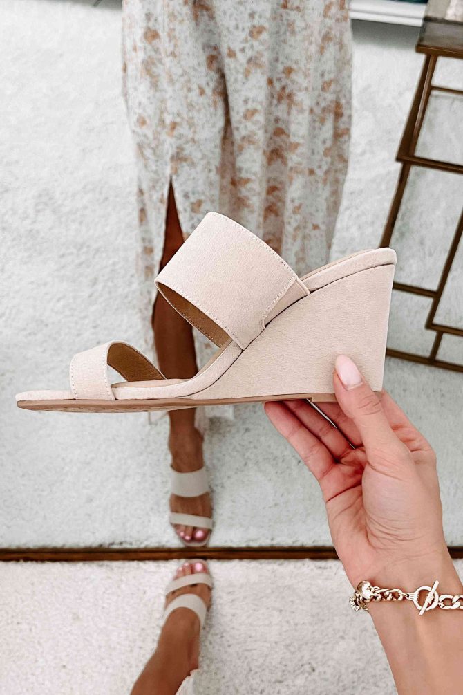Fanciful Feelings Wedge Sandals (Nude) ?? NanaMacs - Image 2